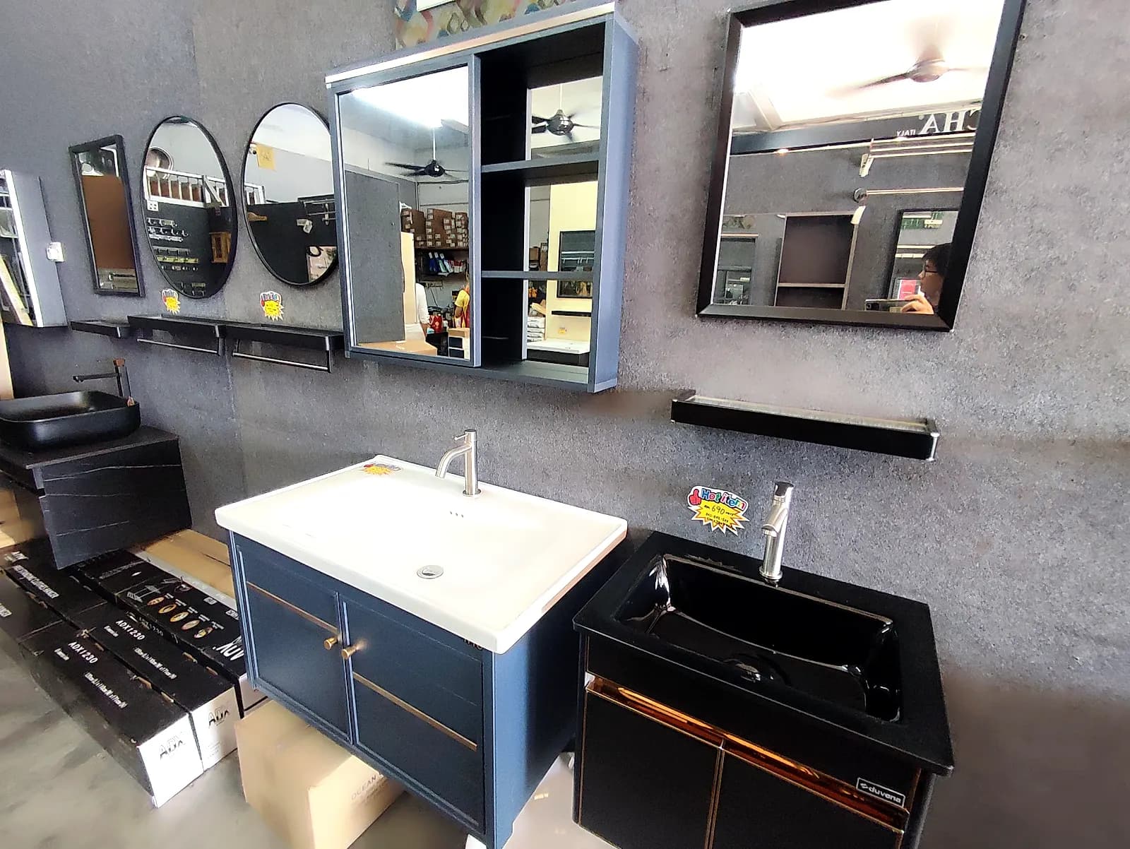Designer Vanity Wall