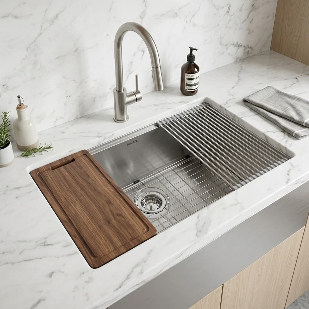 Single Bowl Stainless Steel Sink