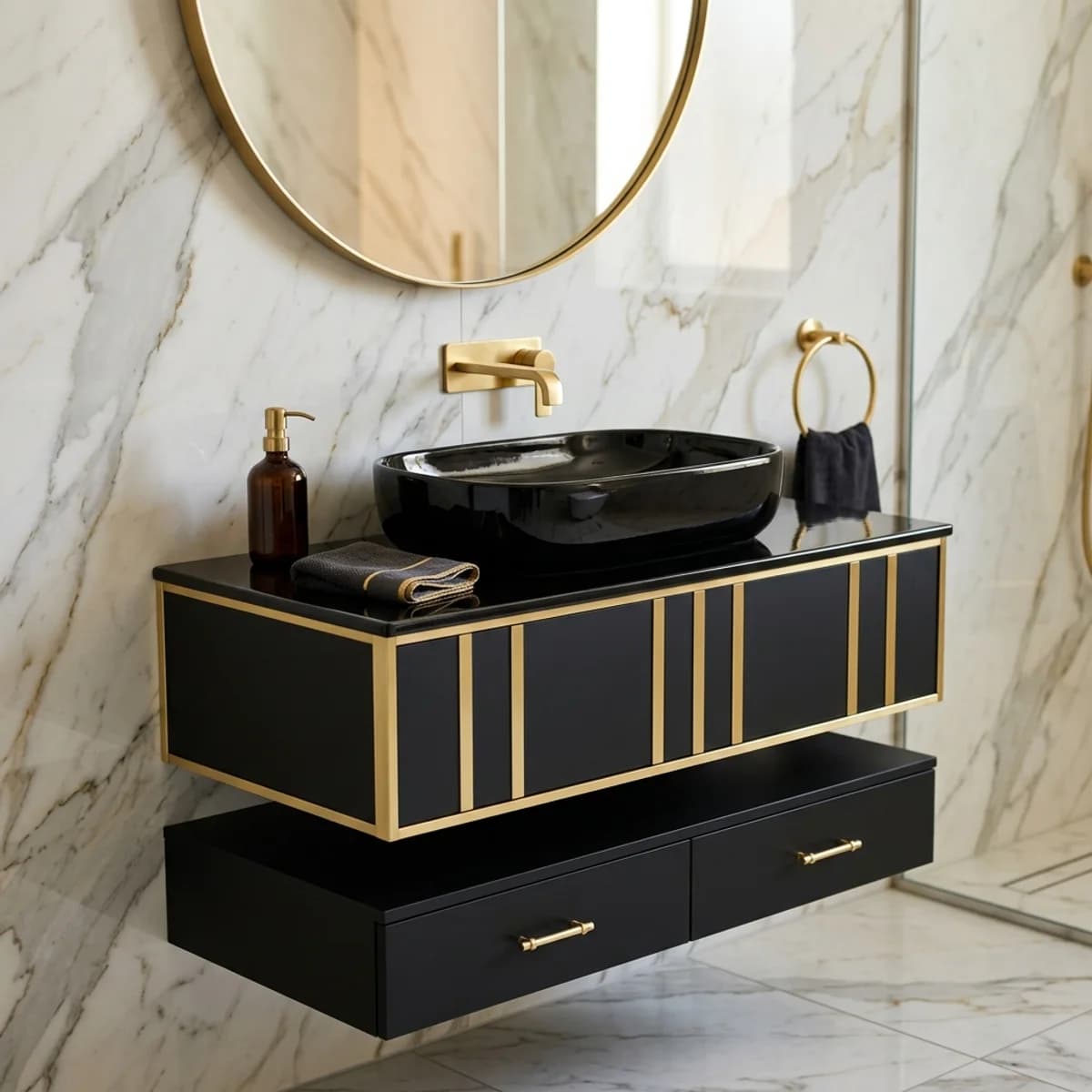 duvena Designer Vanity Set